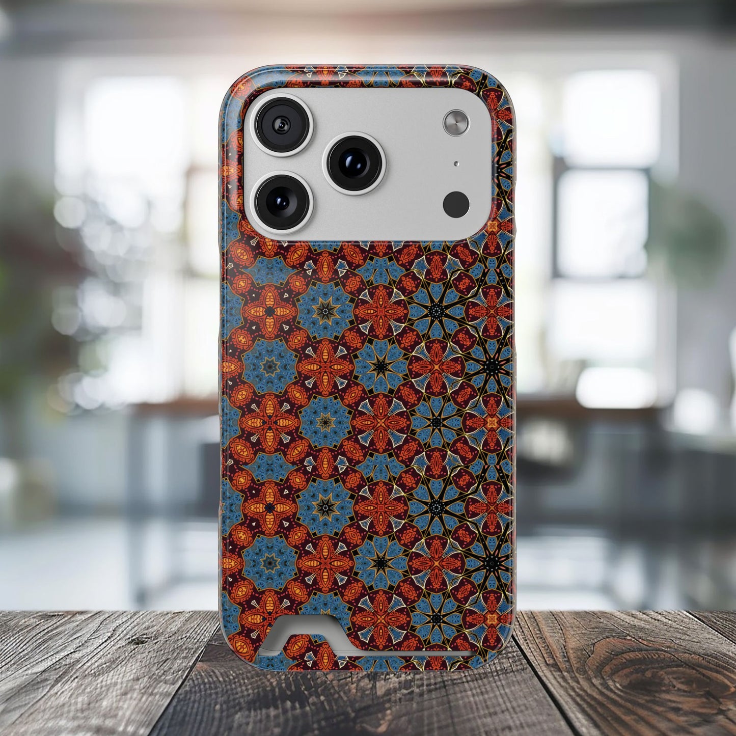 Arabesque Harmony iPhone and Samsung Case Card Holder