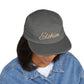 Embroidered 'ELOHIM, GENESIS 1:1'  5 Panel Cap, Trendy Hat, Outdoor Gear, Streetwear Accessory, Unique Gift, Fashion Statement