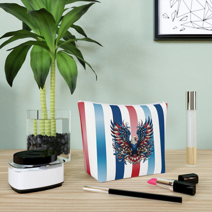 Patriotic Pride Cotton Cosmetic Bag