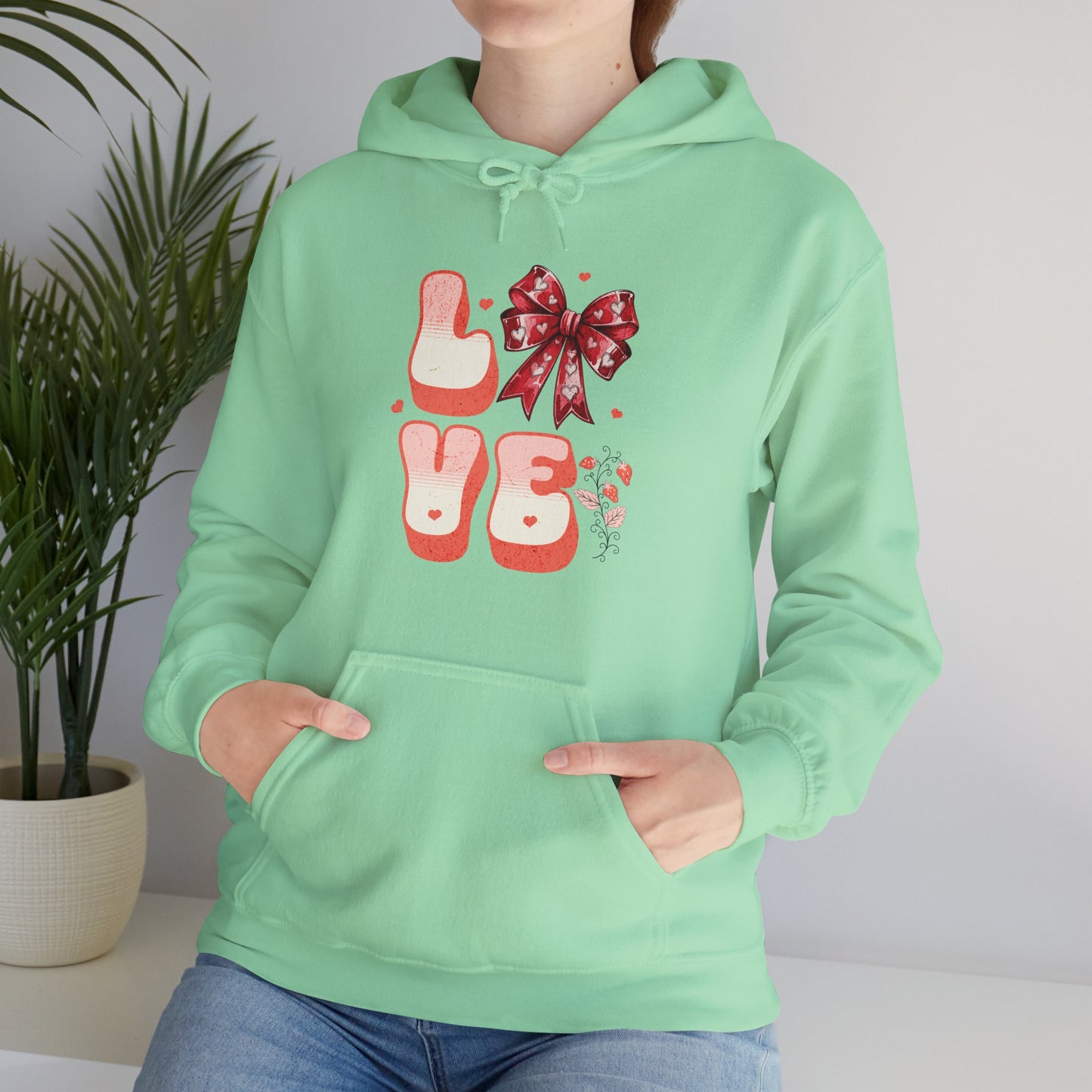 LOVE Coquette Unisex Gildan Hoodie Sweatshirt