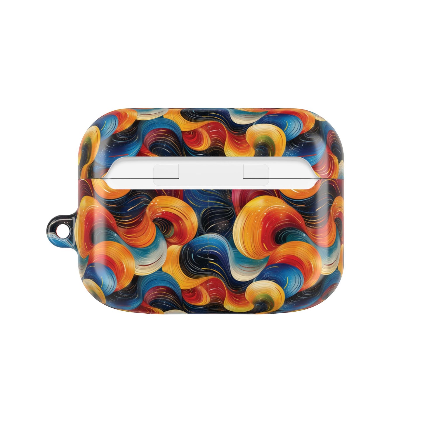 Cosmic Swirl AirPod Case - Colorful Protective Cover for Music Lovers