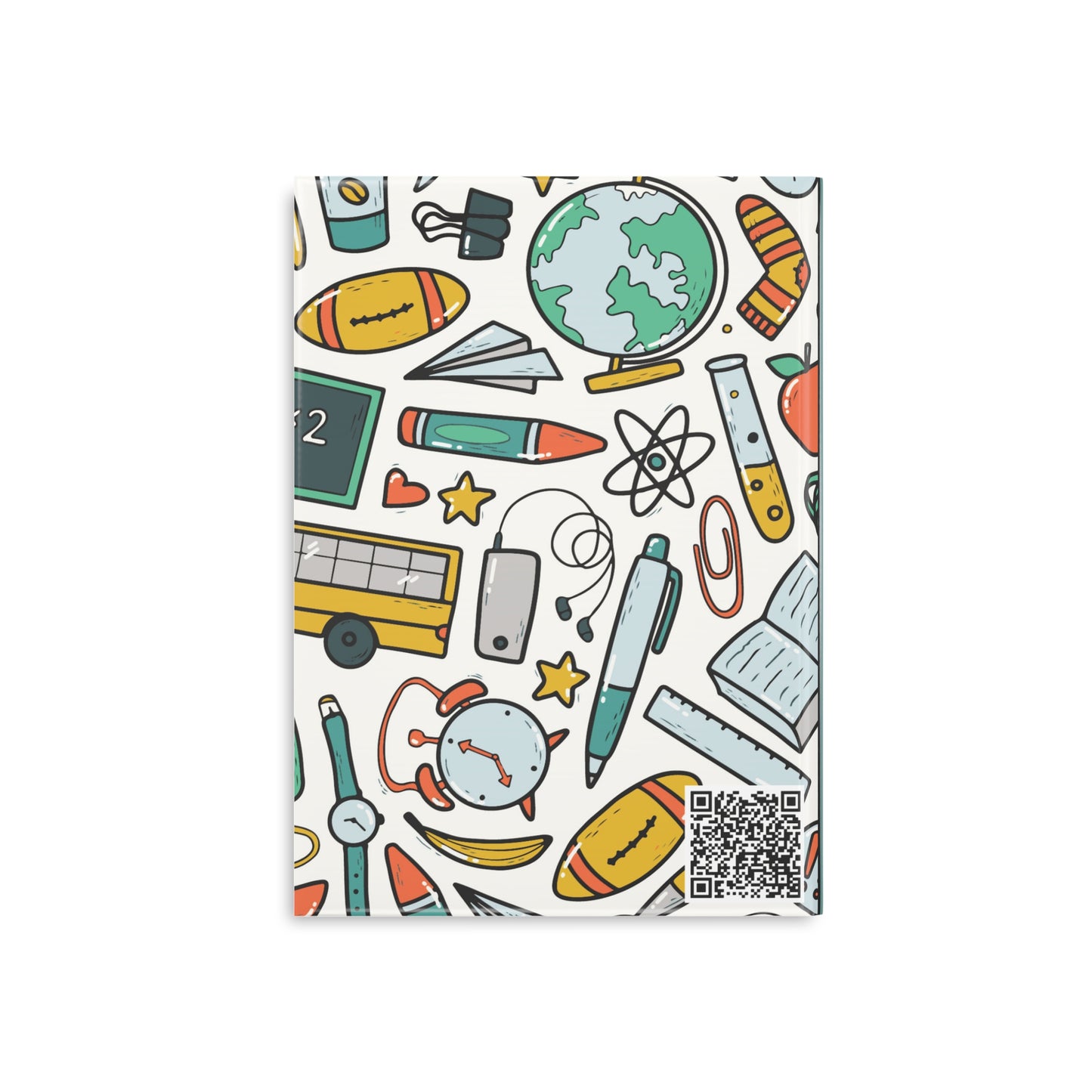 Emerald School Doodles Hardcover Notebook with Puffy Covers (PY)