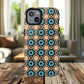 Sahara Star Mosaic Colorful Geometric iPhone Cases, Tough Magnetic iPhone Cases, Vibrant Design iPhone Cover, Durable iPhone Protection, Stylish Tech Accessories.