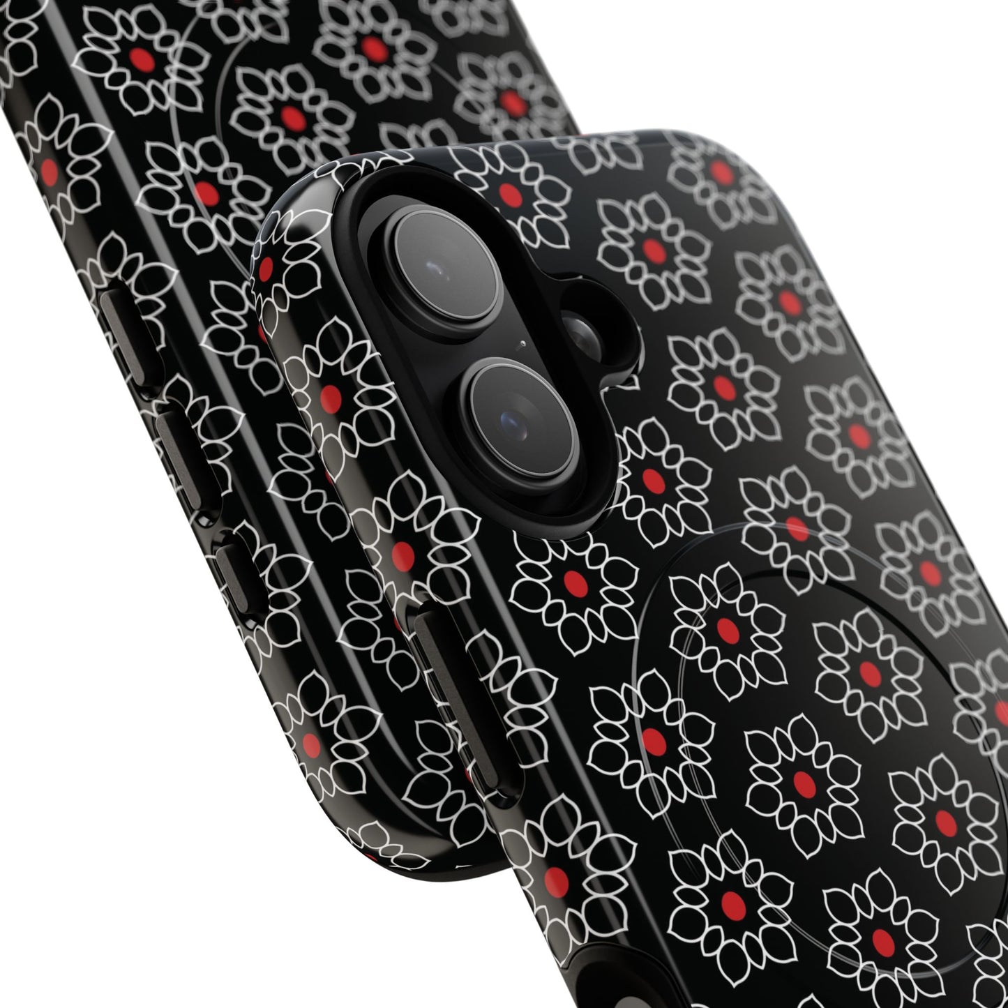 Floral Power Magnetic Tough iPhone Cover | Tough iPhone Cover, Floral Design, Custom iPhone Accessory, Gift for Her, iPhone Case