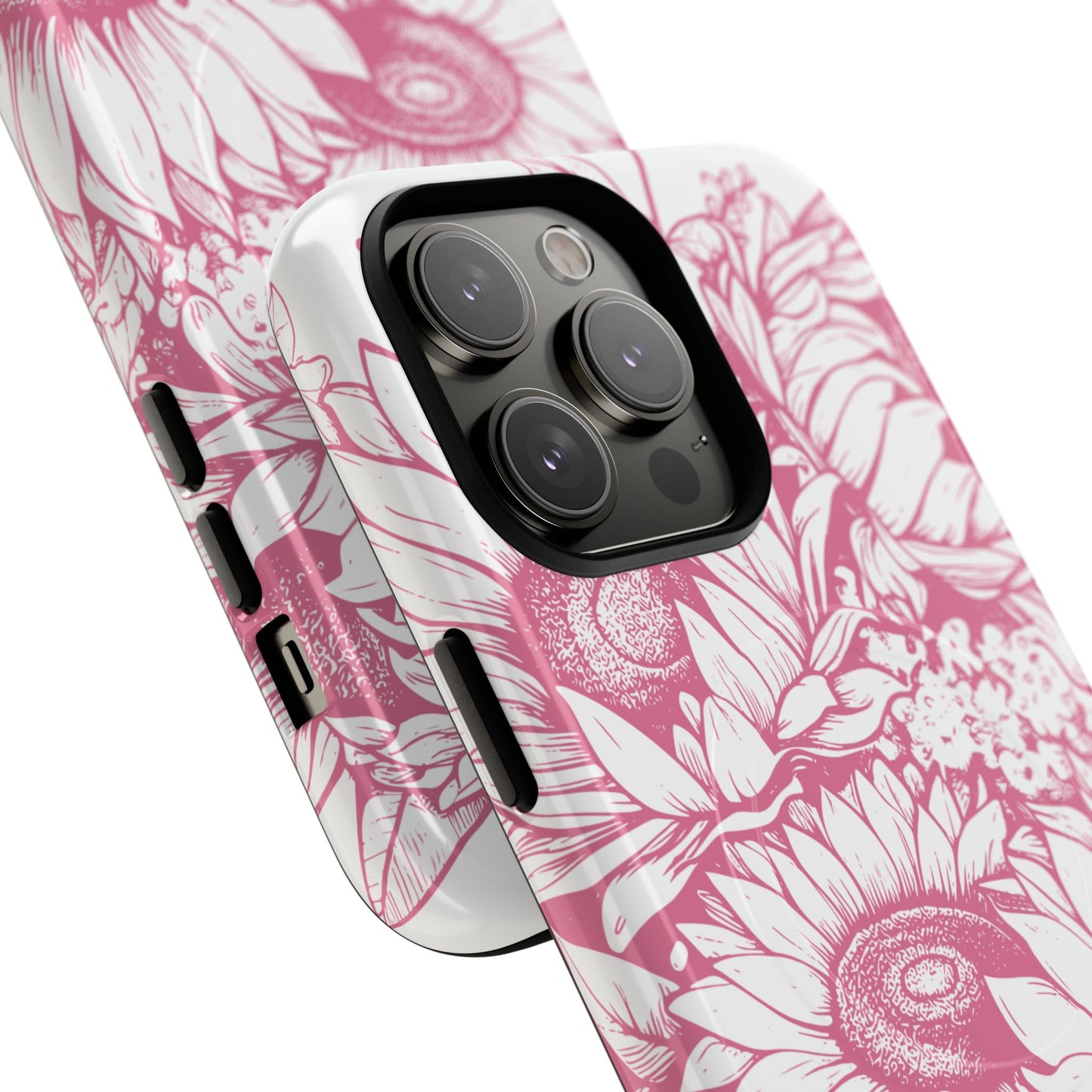 Loved John 3:16, Inspirational Gift, Tough iPhone Magnetic Case Scripture, Sunflower Bible Verse, MagSafe® iPhone® Tough Case, iPhone 14, iPhone 15, iPhone 16, Pro, Pro Max, Plus