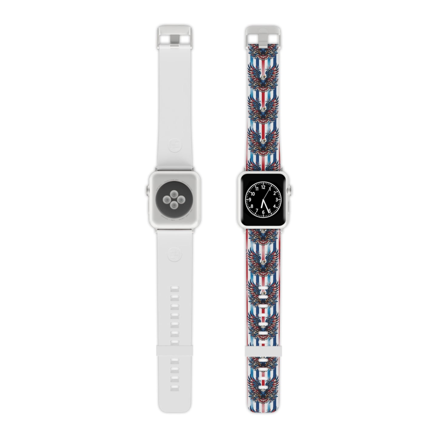 Patriotic Pride Apple Watch Band - Stylish Wrist Accessory for Independence Day & Beyond