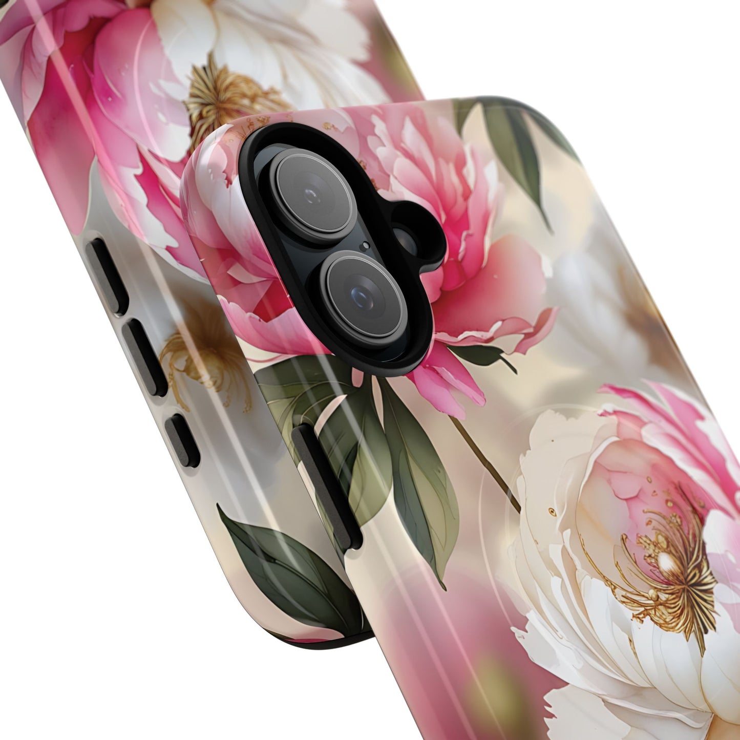 Blooming Petals Tough Magnetic Phone Cases, Elegant Phone Cover, Durable Case for Flower Lovers, Phone Accessories