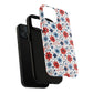 Patriotic Floral Dreams Tough Magnetic iPhone Cases, Durable, Stylish, Gift for Her, Protective Phone Cover, Spring Floral Design