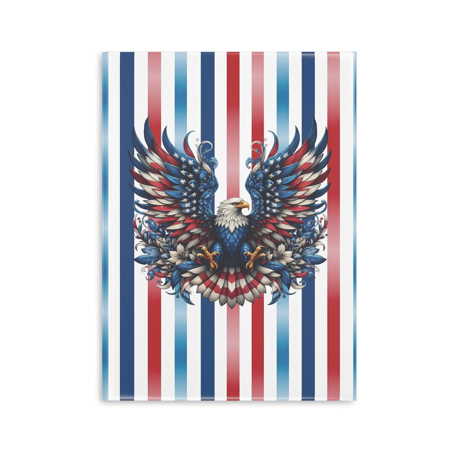 Patriotic Pride Hardcover Notebook with Puffy Covers