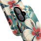 Tropical Hibiscus MagSafe® iPhone® Tough Case - Stylish Phone Protection Gift for Nature Lovers, Vibrant, Summer Vibes.