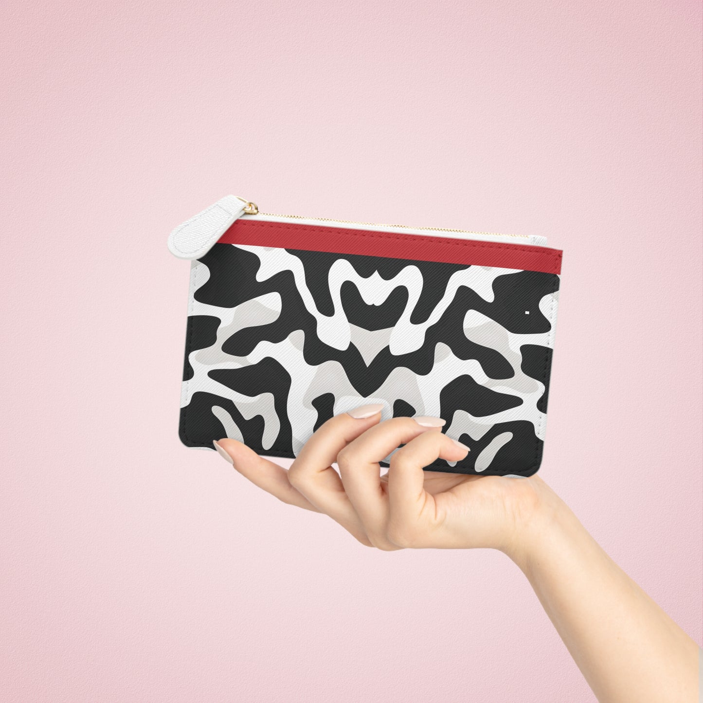 Urban Camo Mini Clutch Bag, Stylish Purse for Everyday Use, Trendy Zip Pouch for Makeup, Travel Accessory, Gift for Her