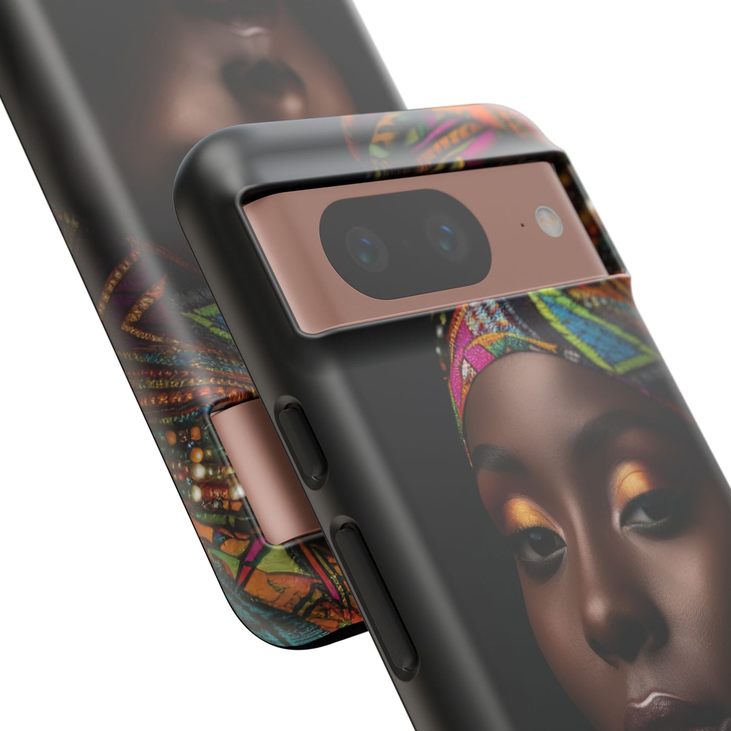 Regal Reflections: African Majesty iPhone, Samsung and Google Tough Phone Cases.