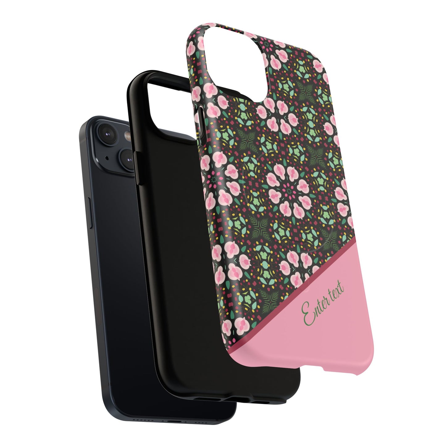 Personalized Twilight Petal Tapestry Floral Tough Magnetic MagSafe® iPhone Case, Durable iPhone Protector, Unique Gift for Her, Stylish Tech Accessories.