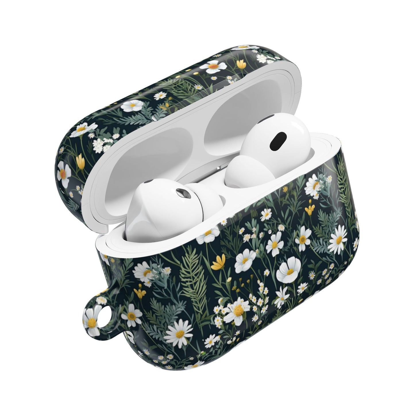 Daisy Delight Floral AirPod Case - Stylish Flower Design for Music Lovers