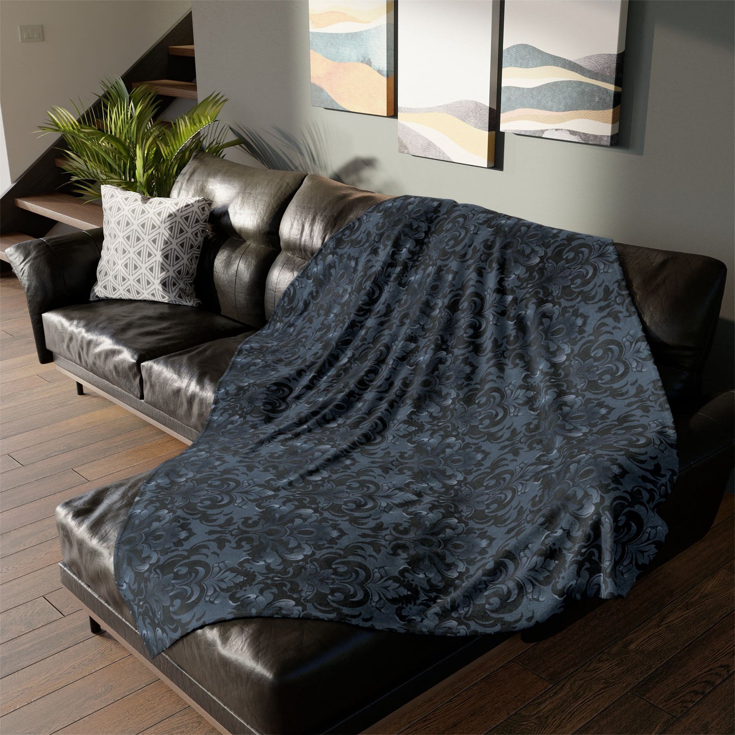 Opulent Dusk Soft Minky Blanket