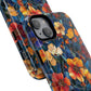 Cathedral Petals Tough Magnetic iPhone Case, Durable, Stylish, Unique Floral Design, Gifts for Her, Birthday, Everyday Use, Stained Glass iPhone Case.