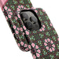 Personalized Twilight Petal Tapestry Floral Tough Magnetic MagSafe® iPhone Case, Durable iPhone Protector, Unique Gift for Her, Stylish Tech Accessories.