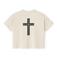 GOD is LOVE Women's Comfort Colors Boxy Tee