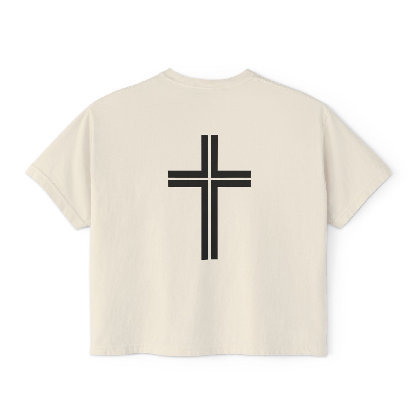 GOD is LOVE Women's Comfort Colors Boxy Tee