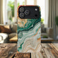 Stylish Tough Acrylic Magnetic iPhone Cases for Everyday Protection, Marble Design, Unique Gifts for Tech Lovers, Holiday Essentials