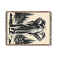 Elephant Illustration Tapestry Woven Blanket