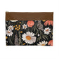 Blossom Elegance: Noir Garden Accessory Pouch