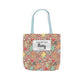 Personalized Brown Doodle Daydream Composition Book Inspired Canvas Tote Bag with Colorful Straps, Cute School Bag, Eco-Friendly Tote, Back to School Shopping Bag, Teacher Gift Idea