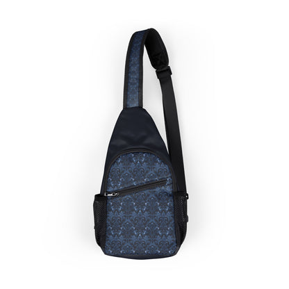 Stylish Opulent Dusk Sling Chest Bag with Elegant Pattern, Cross Body Sling Bag, Chest Bag, Crossbody Backpack, Travel Bag