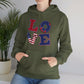 Patriotic LOVE Unisex Heavy Blend™ Hooded Sweatshirt