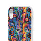 Psychedelic Visions Flexi iPhone and Samsung Case - Colorful Abstract Design.