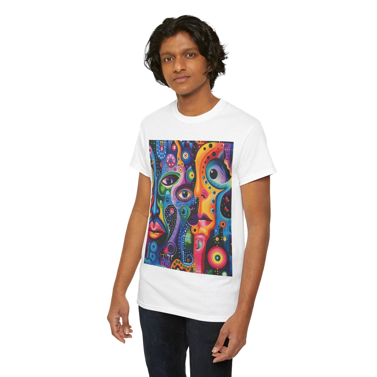 Psychedelic Visions Unisex Heavy Cotton Tee