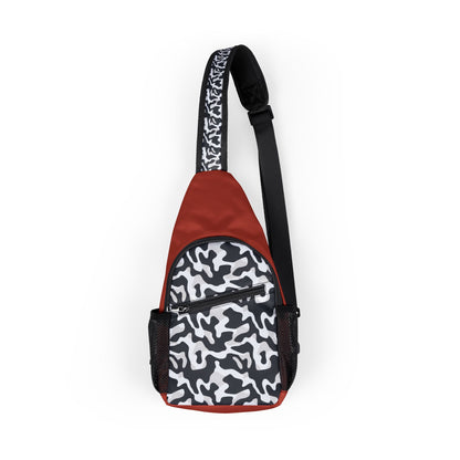 Urban Camo Chest Bag - Stylish Sling Backpack for Everyday Adventures, Cross Body Sling Bag, Chest Bag, Crossbody Backpack, Travel Bag.