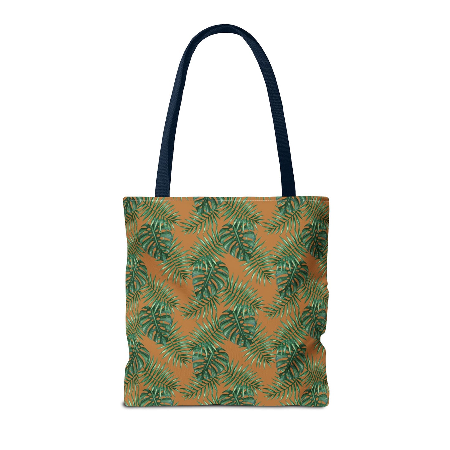 Brown Tropical Bliss Tote Bag