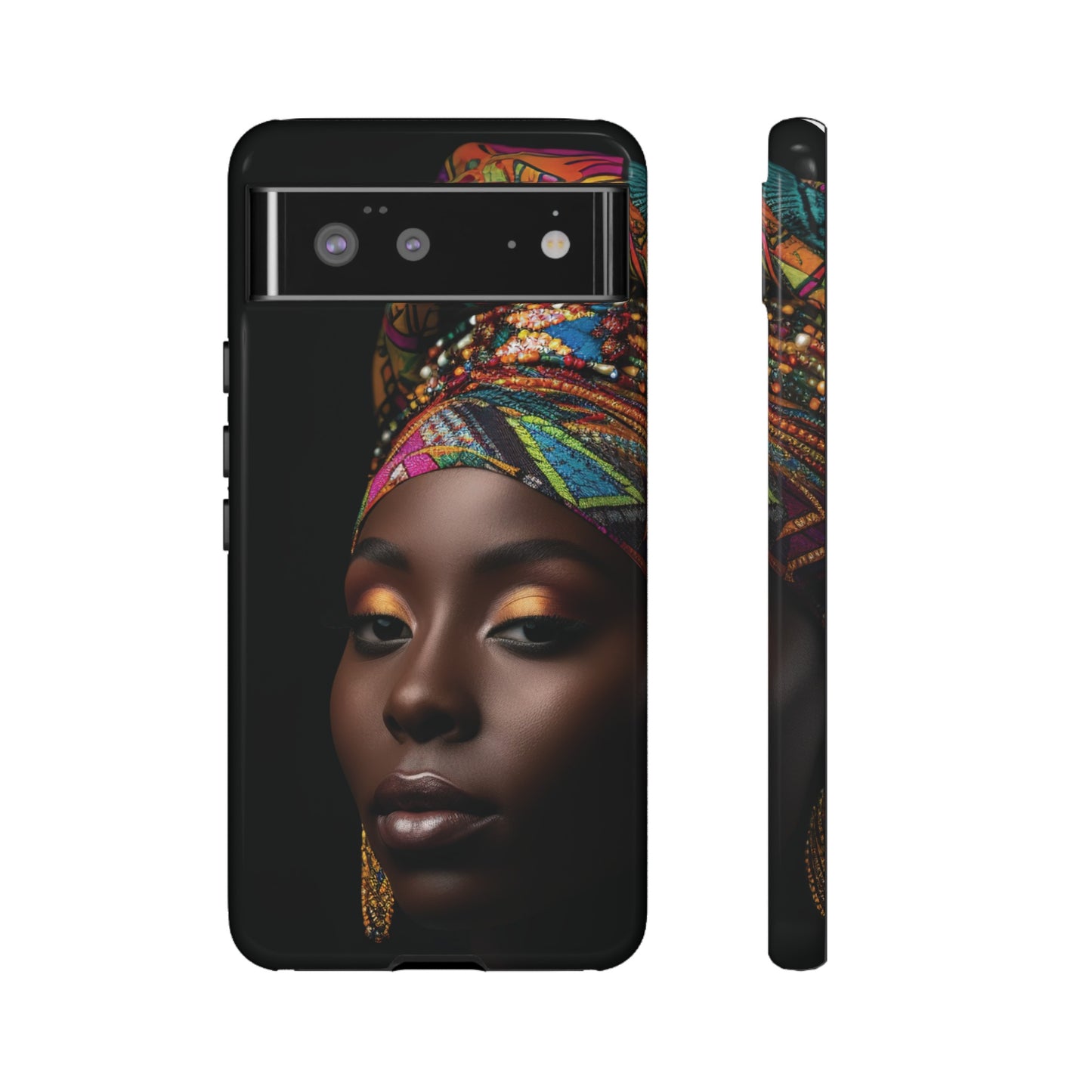 Regal Reflections: African Majesty Google Pixel Cases