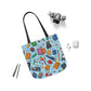 Blue Academic Adventures Canvas Tote Bag