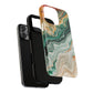 Stylish Tough Acrylic Magnetic iPhone Cases for Everyday Protection, Marble Design, Unique Gifts for Tech Lovers, Holiday Essentials