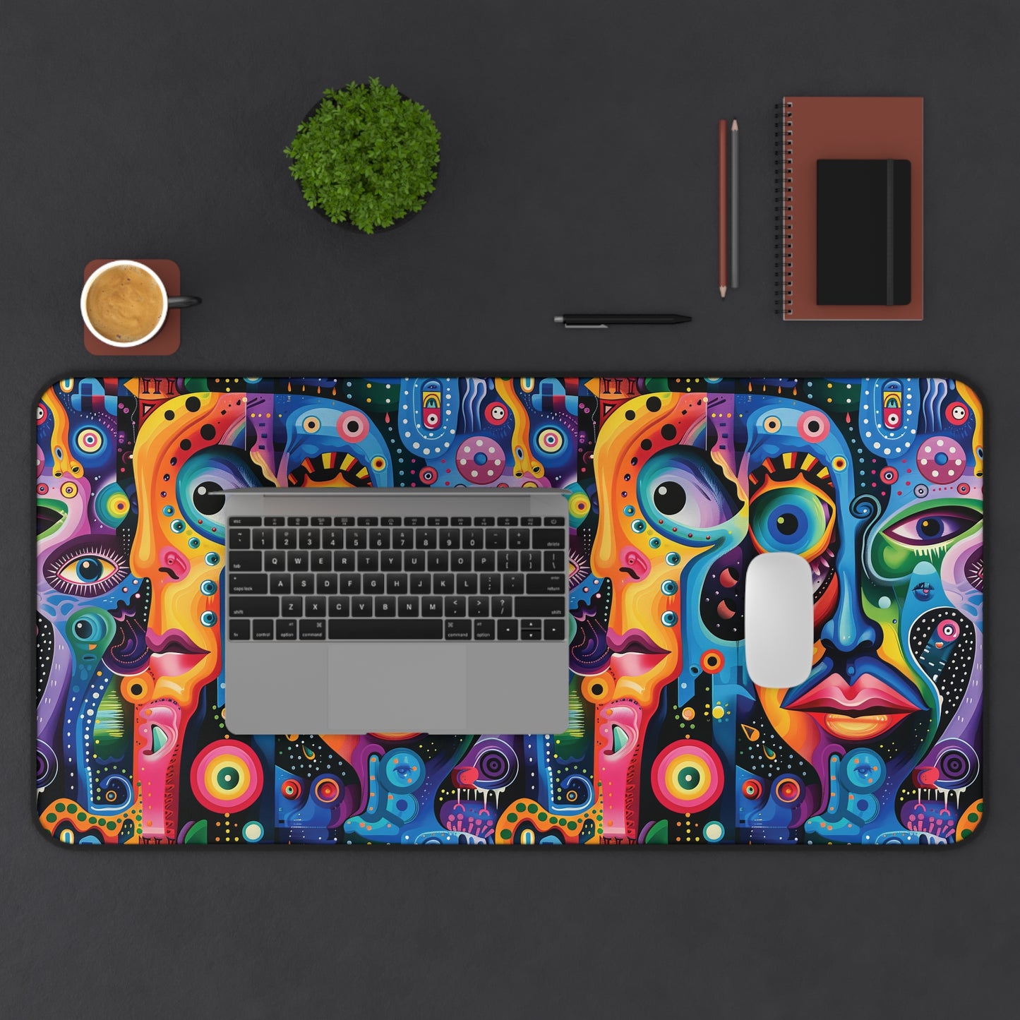 Psychedelic Visions Desk Mat