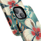 Tropical Hibiscus MagSafe® iPhone® Tough Case - Stylish Phone Protection Gift for Nature Lovers, Vibrant, Summer Vibes.