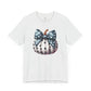 Polka Dot Pumpkin Charm Unisex Jersey Short Sleeve Tee