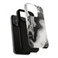 Black Marble Magnetic iPhone Case for Tough Protection, Stylish iPhone Mobile Accessory, Fashionable Gift, Unique Marble iPhone Design, Durable Smartphone Cover