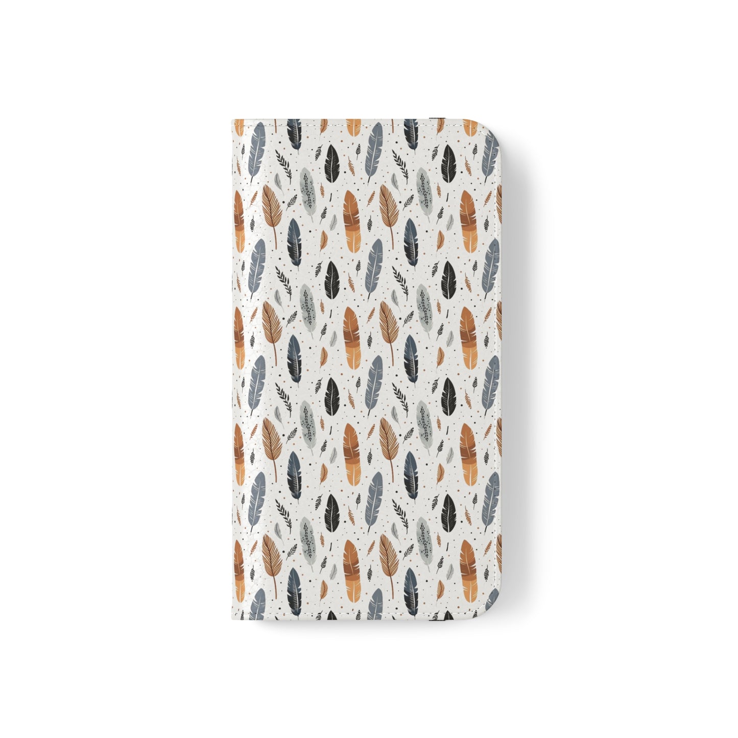 Whispering Feathers iPhone and Samsung Flip Cases