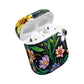 Flower Garden Stained Glass AirPod Case — Colorful Garden Protective Cover- Airpods Pro Gen 1 and 2, Gen 1 to 4.