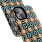 Sahara Star Mosaic Colorful Geometric iPhone Cases, Tough Magnetic iPhone Cases, Vibrant Design iPhone Cover, Durable iPhone Protection, Stylish Tech Accessories.