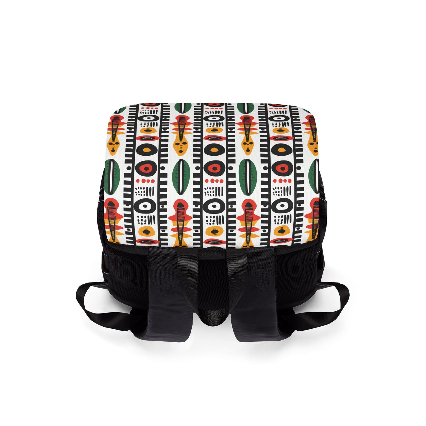 Afrobeat Harmony Unisex Casual Shoulder Backpack