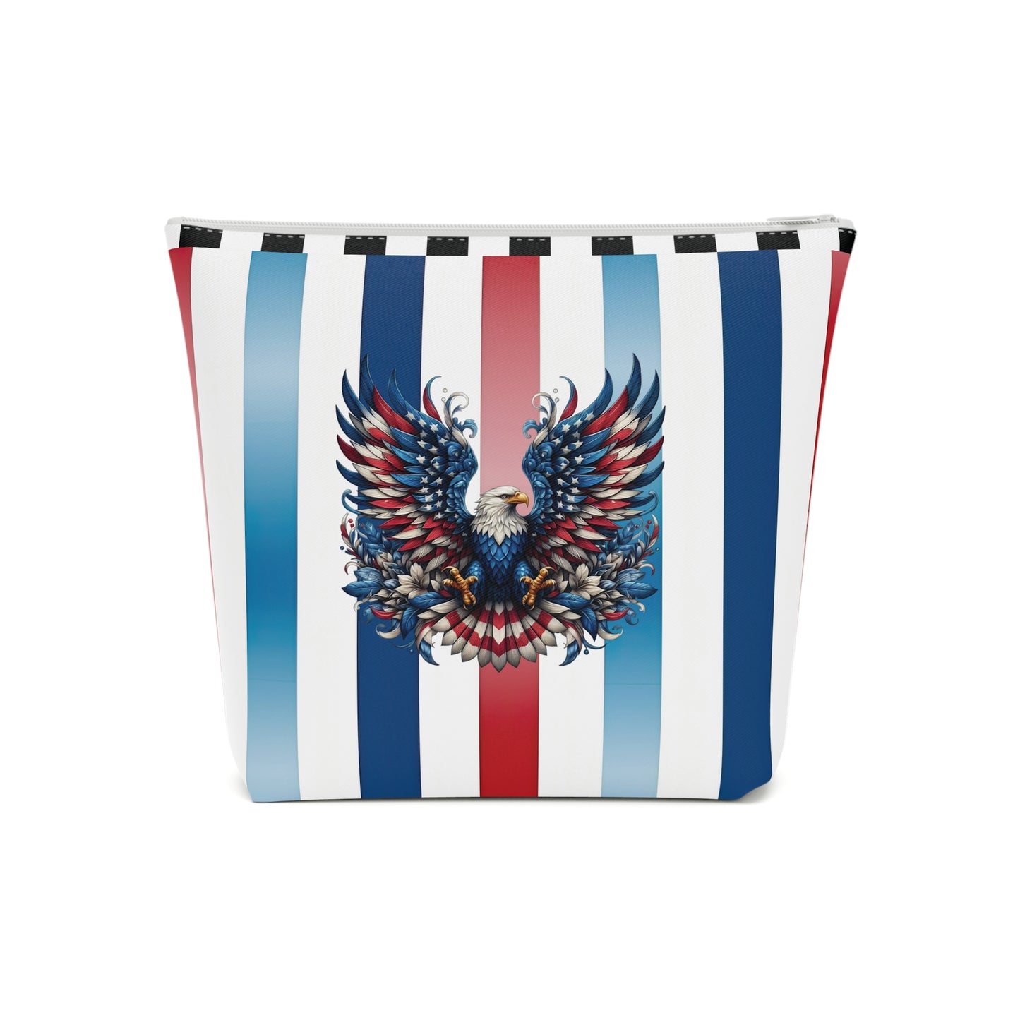 Patriotic Pride Cotton Cosmetic Bag