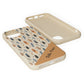 Personalized Whispering Feathers Samsung and iPhone Biodegradable Case, Custom Name Case.