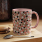 Colorful Heart Pattern Coffee Mug - Perfect Gift for Love & Friendship