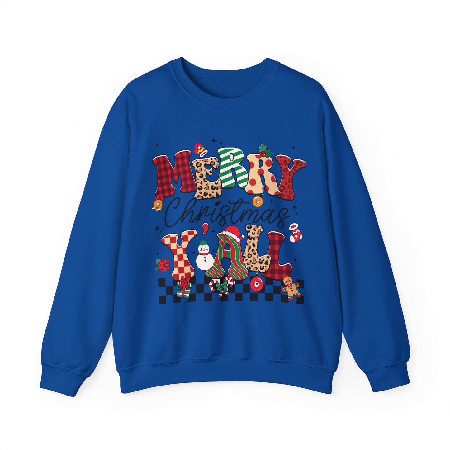 Merry Christmas Unisex Heavy Blend™ Crewneck Sweatshirt