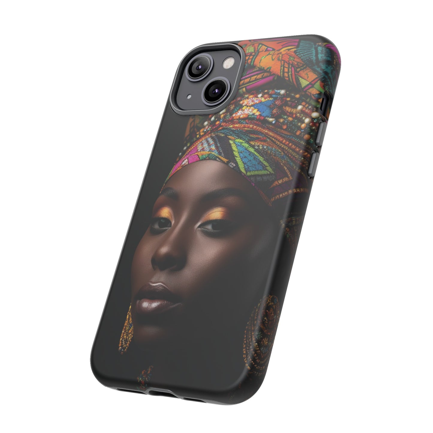 Regal Reflections: African Majesty iPhone Cases