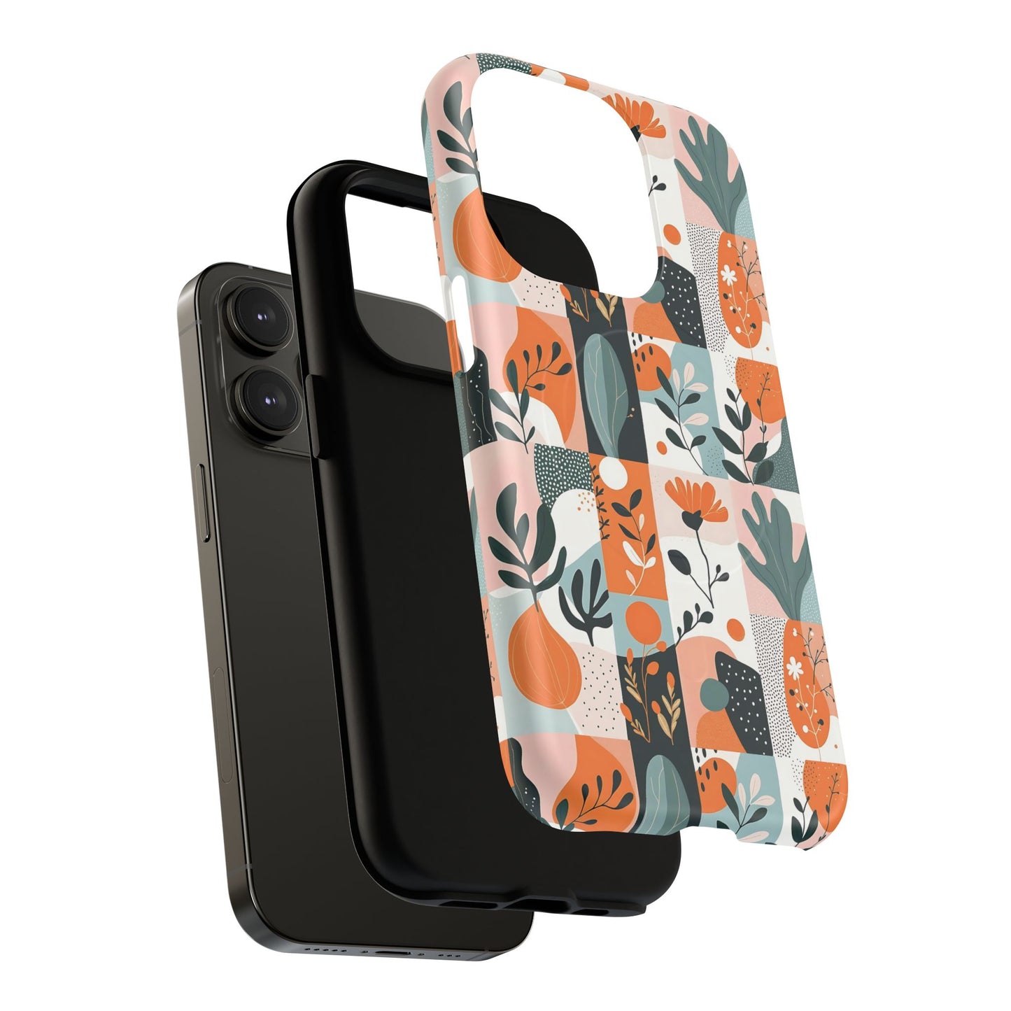 Botanical Bliss Tough Magnetic Phone Case, Durable Phone Cover, Gift for Her, Stylish Tech Accessory, Fall Vibes, Trendy Mobile Case